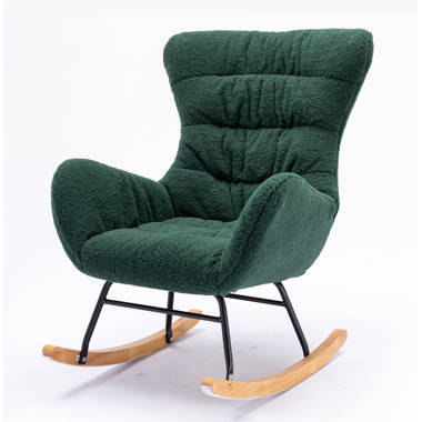 Wayfair green 2024 rocking chair